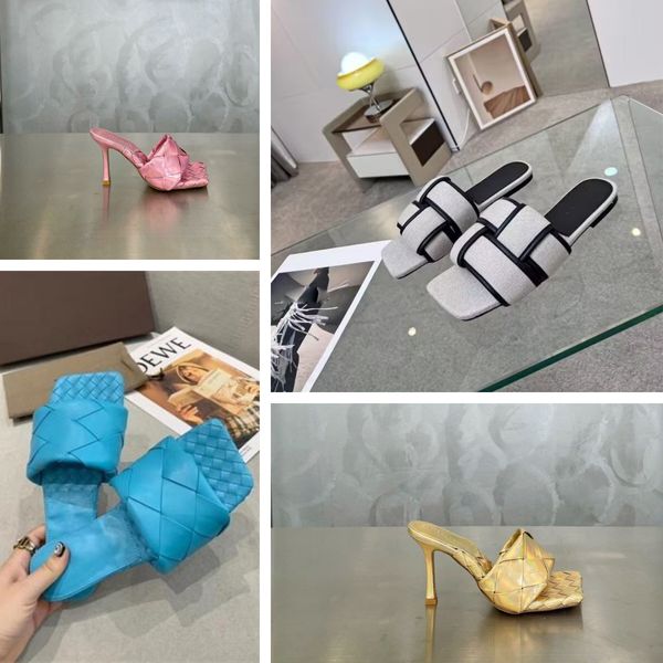 Patch New Designer Slippers Summer Luxury Sandals Sexy Slippers Pool Green Mens Womens Home Gifts Mules Beach Shoes Womens Flat Heel Sandals Ladies Size 35-40