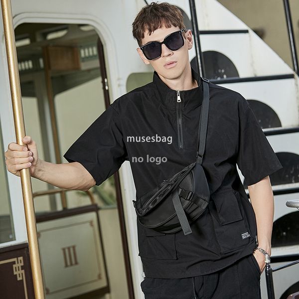 Crossbody bag male ins fashion small bag single shoulder bag fashion brand day cross bag students simple casual small backpack men