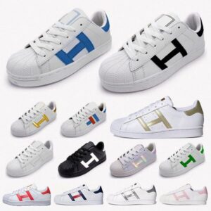 Fashion Designer Ladies Zapatos Men Fashion Men's Casual Shoes Superstar Smith Comfortable women's flats for women 60hN#