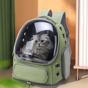 Beni Pet Durable Cat Backpack Style Carrier – Spacious Design with Enhanced Ventilation for Pets