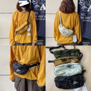 Spot Bang Shuai ultra light 3m reflective and outdoor function waterproof Dupont plaid nylon belt strap chest bag