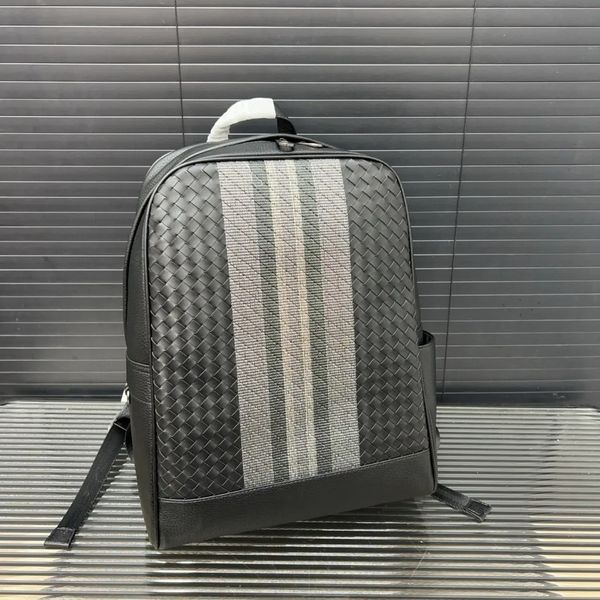 Men's Backpack Travel Luggage Backpack Hand-woven Laptop Bag Classic backpacks Fashionable and Versatile Business knapsack men bookbag with