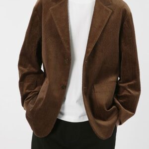 H556 men's loose casual jacket tops business suit