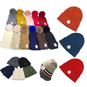 Designer Cap Designer Beanie Men Bonnet Women Winter Hat Spring Outing Warm Knitted Beanies Hot Style Casquette Craft Cap Fashion Classic Bonnet Puff