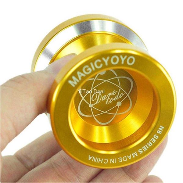 Yoyo Ball Gloden Fashion MagicYoYo N8 Dare To Do Alloy Aluminum Professional Yo-Yo Toy