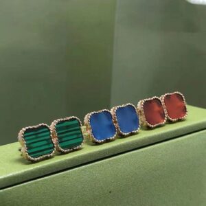 Luxury designer branded women letter engrave earrings girls wedding jewelry Women's Clover Earrings Fashion and Leisure Accessories Earrings