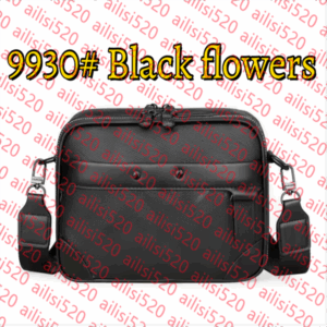 2025 Top Messenger Quality Designer Bag Men Luxury Shoulder Bags Vintage Printing Bag Cross Body Man Leather Handbags Satchel Clutch Trio Sling Bag Briefca