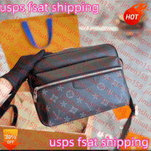 Luxurys Designer bags men Leather Black Flowers Messenger Purse Crossbody Bags Shopping Bag Plain Shoulder bag Handbags Women Wallets purse tote bag M46255 N42710