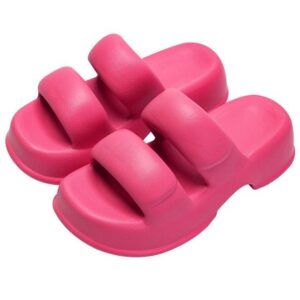 Famous Brand Beach slippers Classic Flat heel Summer Designer Fashion flops leather lady Slides women shoes Hotel Bath Ladies