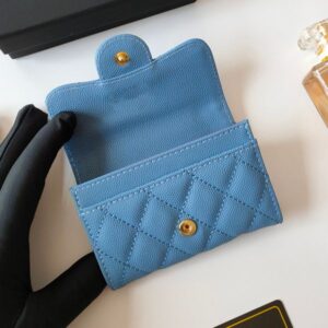 wallet designer woman Card Holder Coin Pouch High Quality Genuine Leather Caviar Cowhide Short Wallet With Box Cardholder Card Case Designer Wallets for Women