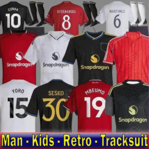 ManUnited 25 26 soccer jerseys Sesko CUNHA MBEUMO HOJLUND Antony Casemiro Retro 2025 UTD football shirt tracksuits MARTIAL B. FERNANDES men kids kit Unted jerseys