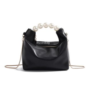 High end urban minimalist and niche design pearl handbag women's new high-end chain crossbody bag small fresh dumpling bag