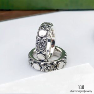 gold ring designer ring anillos rings mens designer heart band rings couple jewelry titanium steel band fashion classic gold silver rose color screw with diamonds