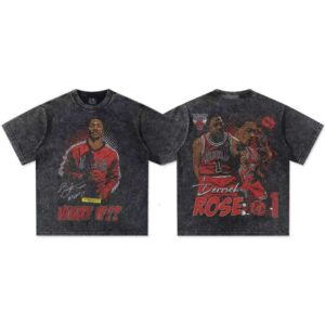 2025 Cross-border Ross Heavyweight Short Sleeve T-Shirt 100% Cotton Knit Washed Small O-Neck Jacket Solid