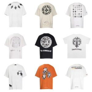 High-Quality Casual Cotton T-Shirt for Men Stylish Letter Print by CH359