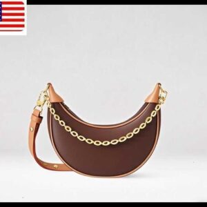 9a Designer Bag Letter Chain Handbag Leather Quality Women Pouch Shoulder Bag M81098 Messenger Bag Crossbody Bag Half Moon Shaped Magic Stick Bag