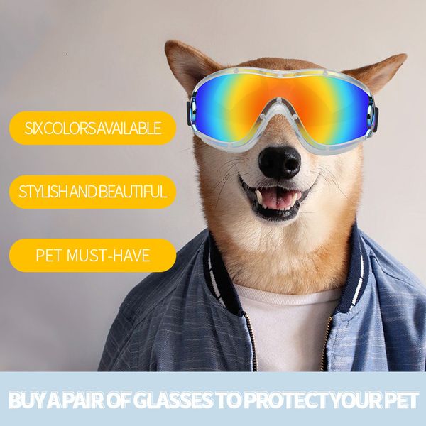 Pet Protective Glasses Original Appearance Design Medium Large Dog Goggles Anti UV Sunglasses