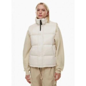 Winter high-end white goose down jacket with hood, thickened warm jacket, down vest, lightweight and fashionable men's and women's styles