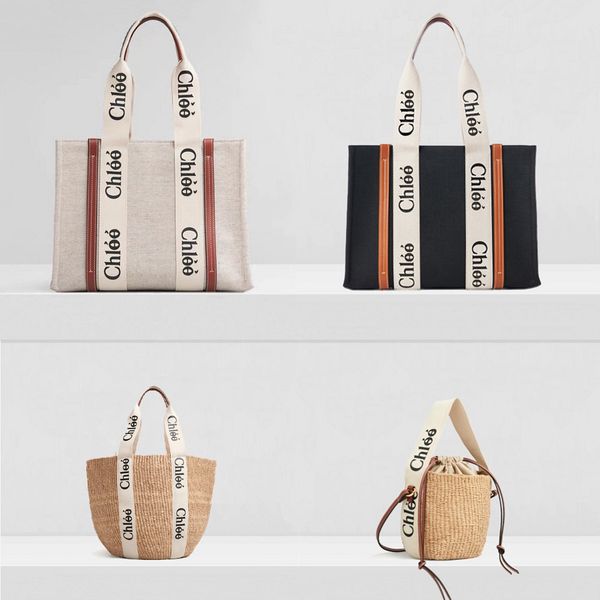 Tote bag Designer Bag Fashion Handbag Luxury Woven Bag High Quality Canvas Bag Large Capacity Shopping Bag Classic Women's Shoulder Bag Beach Bag