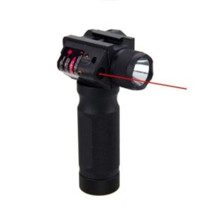 LED strong light flashlight, bottom hanging flashlight, white light, outdoor mountaineering flashlight rmr mirror