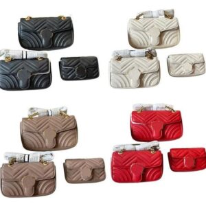 New Star Bags Tote Bags Handbag Women Shoulder Bags Famous Chain Crossbody Bag Fashion Quilted Heart Leather Handbag Female Designer Purse Bag