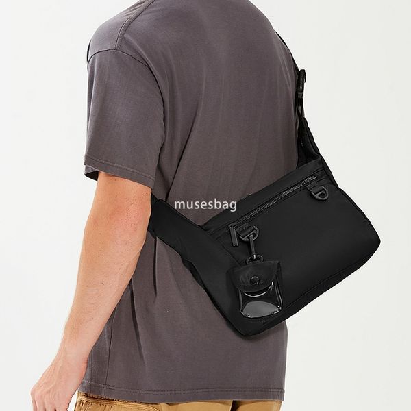 New Japanese single shoulder crossbody bag male fashion brand student sports backpack commuter bag casual messenger bag female ins tide