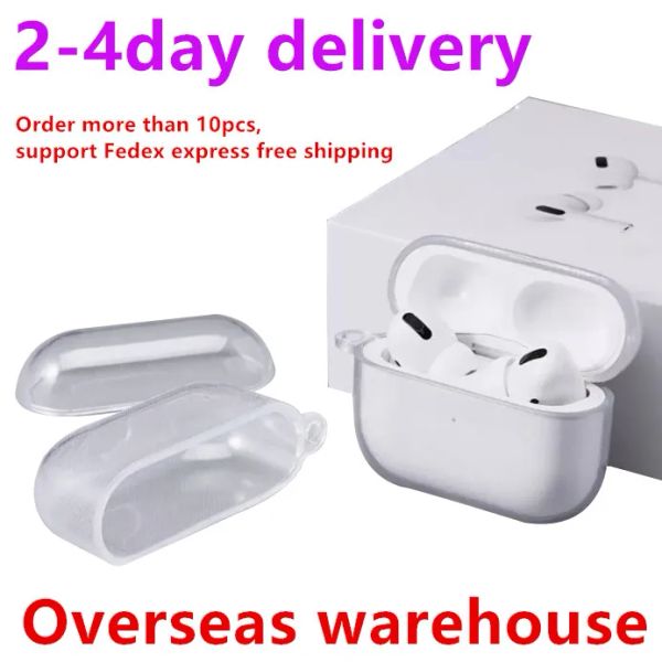 USA Stock For Apple 4 pro 2 3rd headset Accessories Silicone Protective Cover Headphone TPU Case