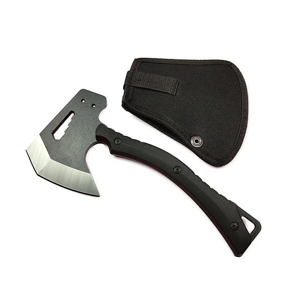 Fixed Blade Knife, Full Tang Tactical AXE Outdoor Hunting Camping Utility Hatchet , Survival Tomahawk 5mm Thickness Steel/SHEATH