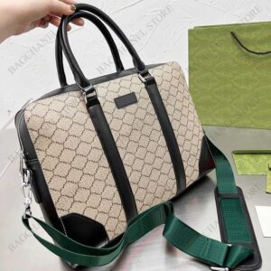 Men briefcases Casual briefcase designer handbag with double letter printing single shoulder bag large capacity document cross body Computer package bags