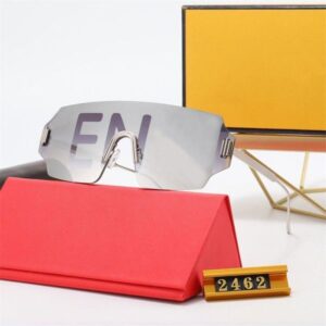 New Designer Sunglasses Men Womens Unisex One Piece Goggles Big Brand Fashion Trend Sunglass Personality Cool Glasses