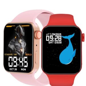 2022 New IWO Series 7 Smart Watch 1.75 Inch DIY Face Wristbands Heart Rate Men Women Fitness Tracker T100 Plus Smartwatch For Android Xiaomi IOS Phone PK R7 W26 W37 T500