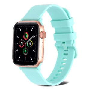 For Apple Watch Band Ultra 49mm Silicone WatchBand iwatch Series 8 7 6 5 4 3 2 se 38MM 40MM 45MM Universal Colorful Straps smartwatch Watchs Replacement Bands Teal USA UK