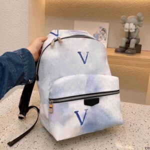 Mens Book bag Womens Fashion Backpacks Latest Blue Tie-dye Backpack Designers Luxurys High-quality Summer Rendering Bags