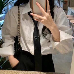 High-end Necktie Womens Designer Tie Fashion Inverted Triangle Silk Ties Jacquard Wedding Neckwear Party Neckties