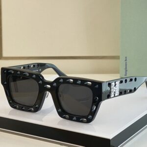 Fashion OFF W sunglasses Fashion Classic retro mens fashion design womens glasses luxury brand designer eyeglass top quality Simple business style uv400 with case