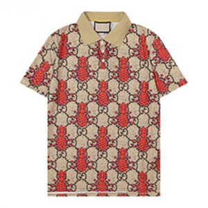 23ss Mens polos shirt brand classic tshirt men Designers tees Embroidery short sleeve summer Lapel stripe solid color chest letter women