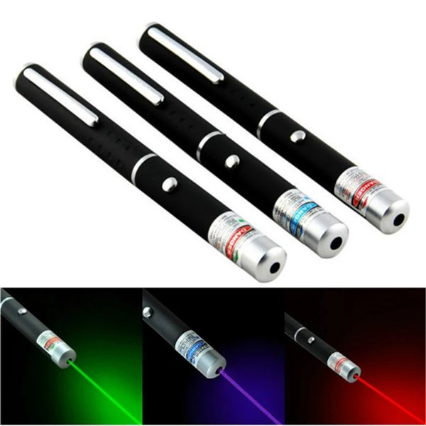 5MW Laser Pointer Pen Party Favor Funny Cat Toy Outdoor Camping Teaching Conference Pet Supplies 3 Colors