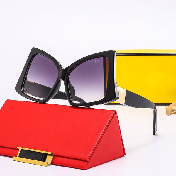 Designer Women Sunglasses Fashion Personality Sunglasses Men's Goggle Adumbral 6 Colors