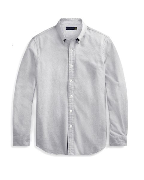 Men Shirts Top small horse quality Embroidery blouse Long Sleeve Solid Color Slim Fit Casual Business clothing Long-sleeved shirt Normal size multiple colour s2