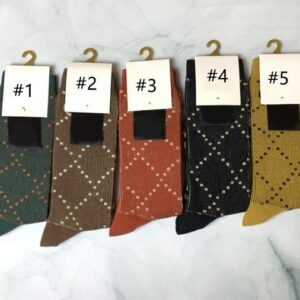 Mens Womens luxury socks wool stockings high quality senior streets comfortable knee sock Designer
