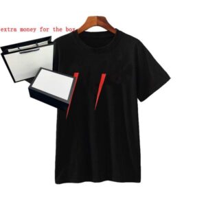 2022 Men's T-shirts Fashion Round Neck Breathable Women's Short Sleeve Trend Letter High Quality T-shirt S-2XL