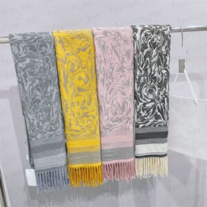 Designer Scarf Letter Scarves for Man Woman Fashion Shawl Long Neck 4 Color Top Quality