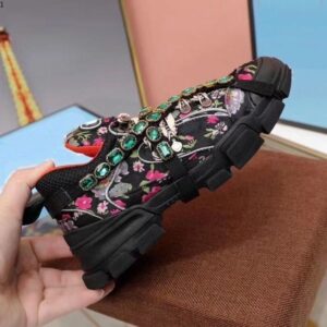 Flashtrek Shoes with Removable Crystals Mens Sneaker Fashion Womens Shoes Casual Sneakers Size 35-45 km002