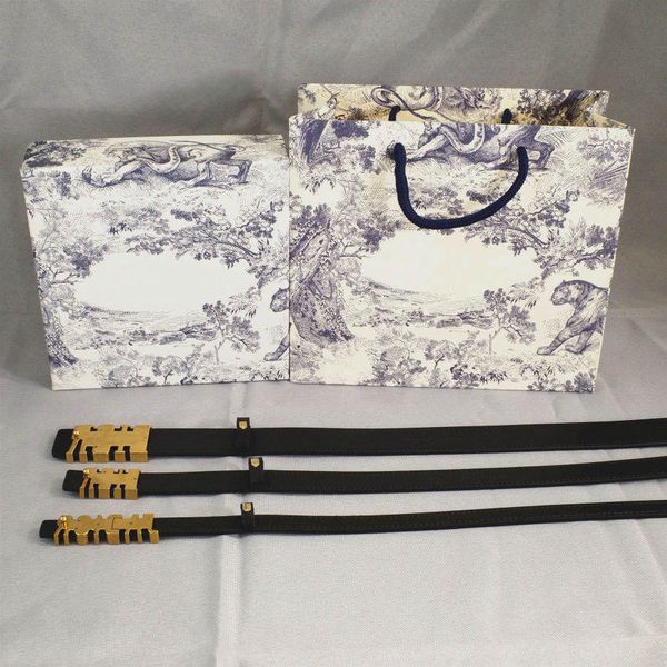 Belt for Woman Fashion Smooth Buckle Letters Design Man Womens Belts Genuine Cowhide Highly Quality