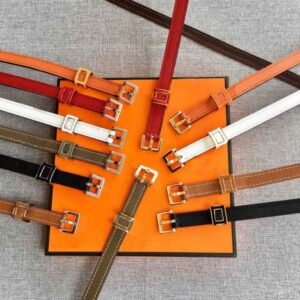 Belt for Woman Fashion Needle Buckle Letters Design Womens Belts Genuine Cowhide 12 Color Top Quality with Box