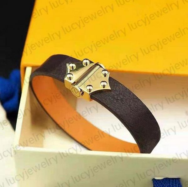 Fashion Bracelet Designer Bracelets 7 Styles Charm Man Woman Jewelry Origin Leather Rope High Quality