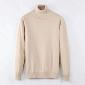 Men Sweater Winter Fleece Thick Half Zipper High Neck Warm Pullover Quality Slim Knit Wool designer knitting Casual Jumpers zip Brand Cotton sweatshirt Asian size sa