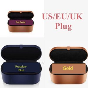 10%OFF 2022 Multi-function hair curlerS hairdryer 12 attachments Nickel/Fuchsia/Gold/Prussian-Blue US/EU/UK Plug Designed for multiple hair types