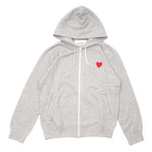 Big Love Heart Hooded Zipper Jacket Mens Hoodie Sweatshirt Loose Style Fashion Tide Winter Coat Pullover Homme Clothing