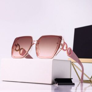 New Sunglasses Fashion Glasses Polygonal Full Frame Letter Design for Man Woman 5 Optional Good Quality